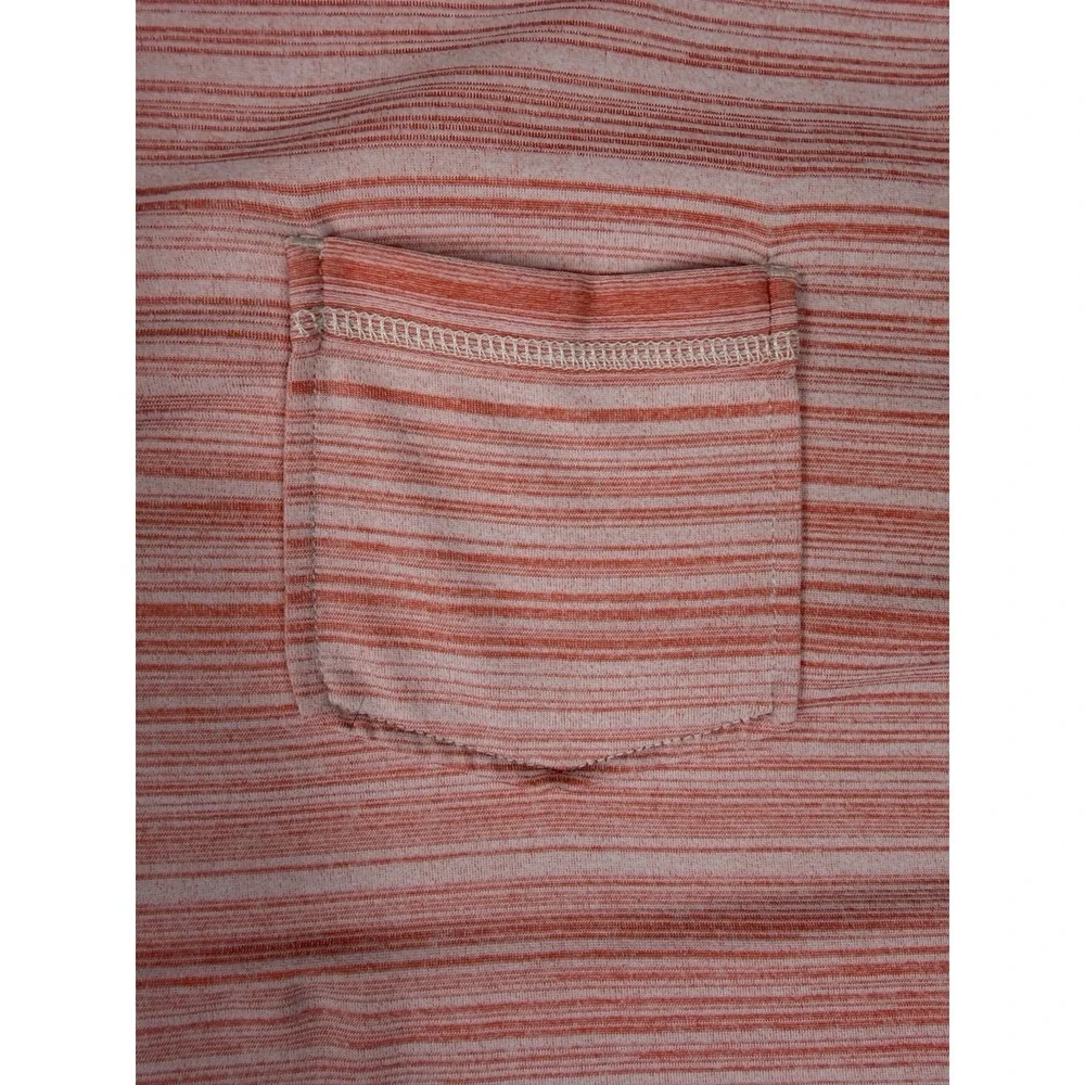 Tommy Bahama IslandZone Polo Shirt 2XL Coral Stripe Stretch